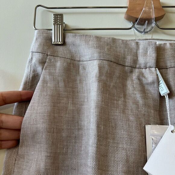 Max Mara Neutral leisure Rapide linen dress pant size 2 - Picture 7 of 7
